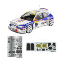 送料無料◆再販 プラッツ/BEEMAX 1/24 プジョー 306 MAXI EVO2 1998 モンテカルロラリー クラスウィナー プラモデル+ディテールアッ...