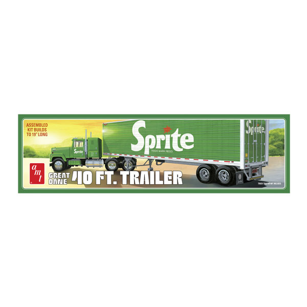 送料無料◆AMT 1/25 グレートデン 40フィート トレーラー “スプライト” プラモデル AMT1467 【未定予約】
