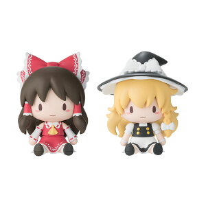 東方Project ふわぷち デフォルメフィギュア 2種セット (博麗霊夢/霧雨魔理沙) セガフェイブ 【9月予約】