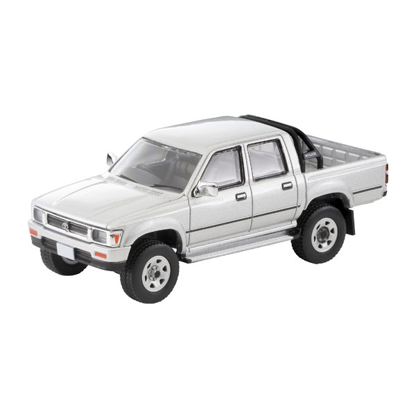 トミカリミテッドヴィンテージNEO LV-N256c トヨタ ハイラックス4WD ピックアップ ダブルキャブ SSR (銀) 91年式 1/64 ミニカー トミーテック 333197 （ZM145961）