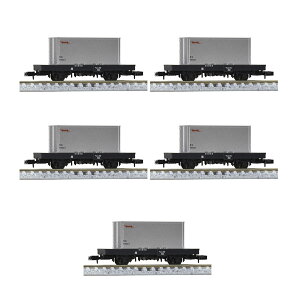送料無料◆セット販売 8765×5 TOMIX トミックス 国鉄貨車 コム1形タイプ (20ft冷蔵コンテナ付)×5 Nゲージ 鉄道模型(ZN144071)