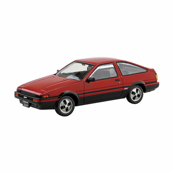 発売予定日発売中！メーカーアオシマ登場作品---商品詳細FR界で絶大な人気を誇るAE86神格化されたAE86スプリンタートレノ小さいながら内装もしっかり再現・パーツ点数34点のお手軽モデル・選択式でローダウン仕様にも組み立て可能・リトラクタブルヘッドライト開閉選択式原型製作---サイズ1/32スケール商品仕様プラスチックモデルキットパッケージ---備考※組み立て・塗装の必要なプラモデルです。完成品ではございませんのでご注意ください。※商品の画像は試作品、実機・実車、イメージCGなどを内容の補助的説明として掲載いたしておりますので、実際の商品と異なる場合が御座います。個数制限お1人様3個まで※複数商品のご注文について2019年4月1日以降のご注文は、在庫商品同士のみ、1度にご注文いただいた場合同梱可能です。（送料は1回分です。）※商品の発送時期について◎ 在庫商品はorder受付の翌営業日に発送されます。（お振込みの場合は、入金確認の翌営業日発送です。）営業日に付きましては、トップページのカレンダーをご確認下さい。お急ぎのご注文には対応出来ない場合が御座いますので予めご了承下さい。※長期のお取り置きはしておりません。※当社が運営する他店舗でのご注文とはおまとめが出来ません。※ラッピングサービス、海外発送は行っておりませんので予めご了承下さい。JAN CODE：4905083201664