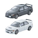 送料無料◆トミカリミテッドヴィンテージNEO 三菱 ランサー GSRエボリューション IX MR 2種セット (LV-N349a グレー/LV-N349b パー...