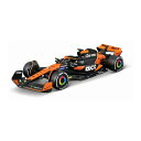 BURAGO 1/43 F1 マクラーレン・MCL38 マイアミGP 2024 #81 O.ピアストリ ウィンドウボックス ダイキャストモデル ミニカー 18-38214PMIA 【7月予約】