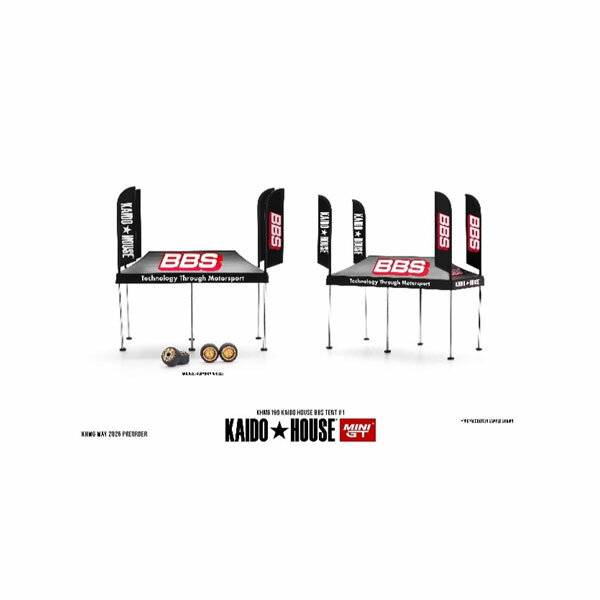 MINI-GT 1/64 KAIDO HOUSE BBS テント V1 KHMG199 （ZM151001）