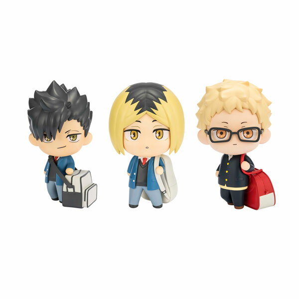 送料無料◆てくぴく ハイキュー！！ 3種セット (黒尾鉄朗/孤爪研磨/月島 蛍) バンダイスピリッツ フィギュア 【12月予約】のサムネイル