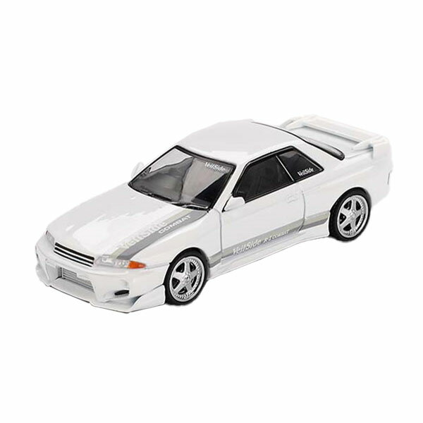 MINI-GT 1/64 Nissan スカイライン GT-R R32 Veilside コンバット C-I ホワイト (右ハンドル) ミニカー MGT01066-R （ZM153153）