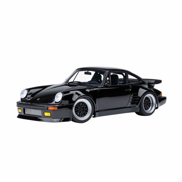 送料無料◆オートアート 1/18 ポルシェ 911 (930) ターボ 「湾岸ミッドナイト」 ブラックバード (第1巻仕様) ミニカー 78158 (ZM153438)