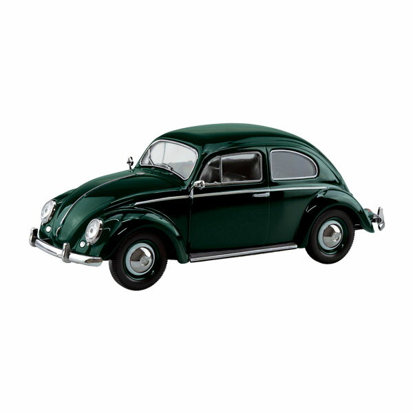 アオシマ 楽プラ スナップキット No.20-JG 1/32 フォルクスワーゲン ビートル (ジャングルグリーン) プラモデル （ZS153705）
