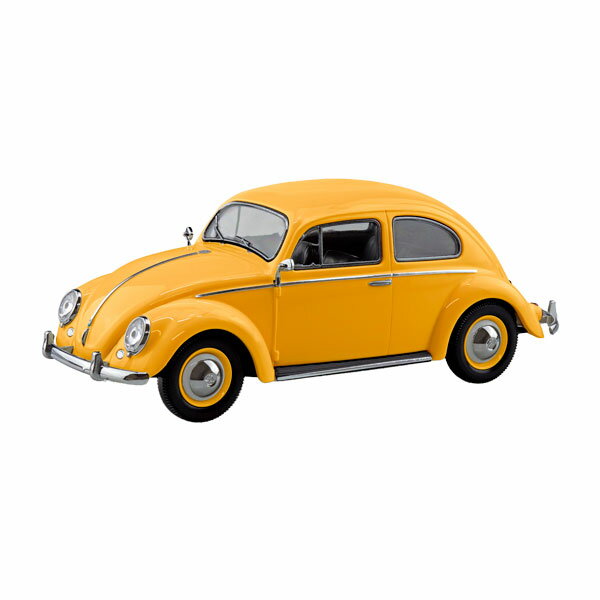 アオシマ 楽プラ スナップキット No.20-PY 1/32 フォルクスワーゲン ビートル (ポスタルイエロー) プラモデル 【11月予約】