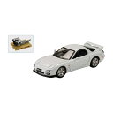 ホビージャパン 1/64 マツダ RX-7 (FD3S) TYPE R Bathurst エンジンディスプレイモデル付 ピュアホワイト ミニカー HJ647007BW 【10月予約】