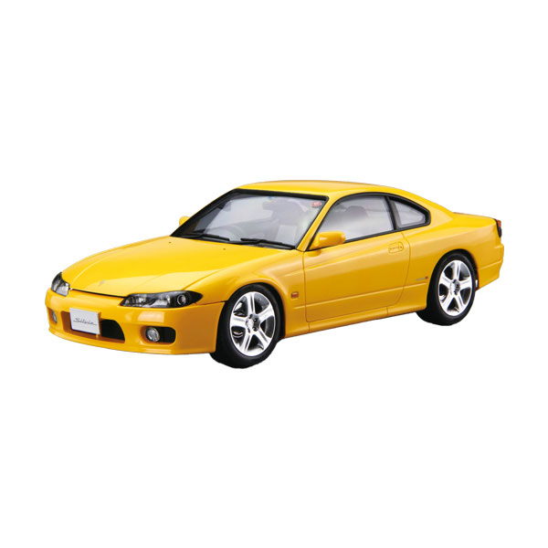 乐天商城 - アオシマ ザ☆モデルカー No.99 1/24 ニッサン S15 シルビア Spec.R ’99 プラモデル （ZS155934）