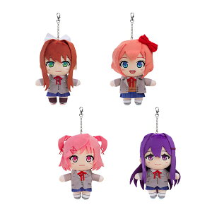 送料無料◆ドキドキ文芸部! ぬいぐるみキーチェーン 4種セット (モニカ/サヨリ/ナツキ/ユリ) グッドスマイルカンパニー 【3月予約】