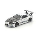 POP RACE 1/64 トップシークレット GT300 スープラ シルバークローム ミニカー PR640325 【3月予約】