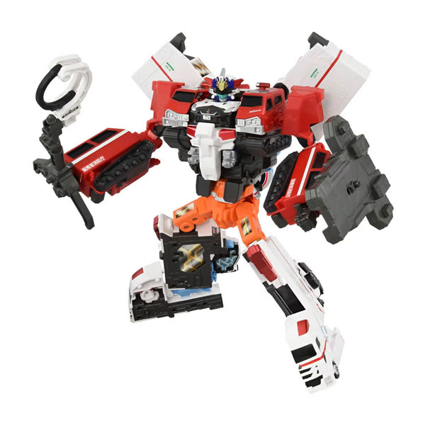 送料無料◆トミカ ジョブレイバー TJBDX エクシードジョブレイバー 警察消防救急 超越DXセット タカラトミー （ZE161836）