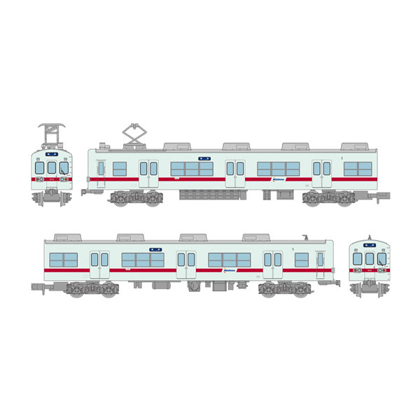 332640 トミーテック 鉄道コレクション 西日本鉄道600形 アイスグリーン復刻塗装 2両セット 1/150(Nゲージスケール) 鉄道模型 【3月予約】のサムネイル