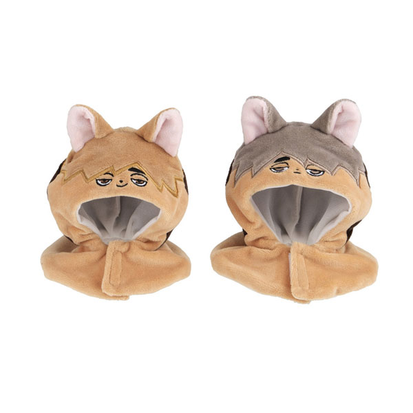 루카뿌 판초 하이큐!! 2종 세트 (쯔무 여우/삼여우) 메가하우스 (ZF163452)