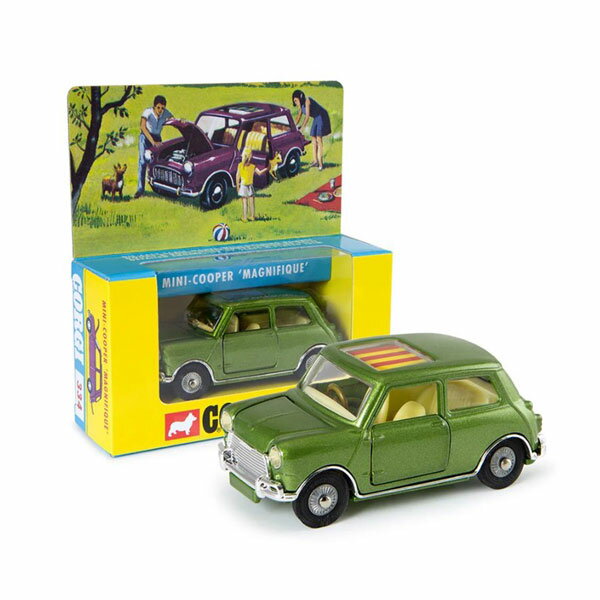 乐天商城 - 送料無料◆CORGI 1/41 BMC ミニ マニフィーク グリーン ダイキャスト製 ミニカー CG54321063 コーギーモデルクラブ＃334 【未定予約】