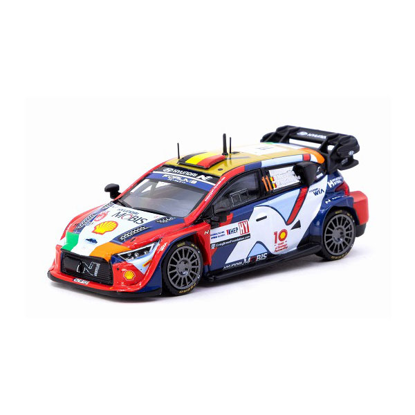 ターマック ヒョンデ・i20 N ラリー1 ハイブリッド 2024年 WRCクロアチア ＃11 ヌ...
