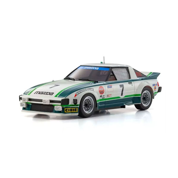 京商 ASC オートスケールコレクション MR04N-MM2 マツダ サバンナ RX-7 (SA22C) “1979 デイトナ GTU クラス ウィナー No.7” MZP161GR （ZR162580）
