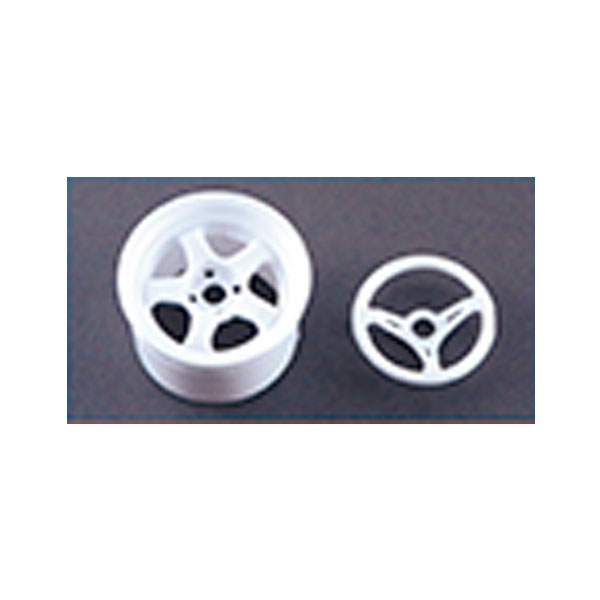 アスカモデル 1/24 オレンジウィールズ カーモデル用ホイールパーツ ファイブスター OW-13 （ZS162842）