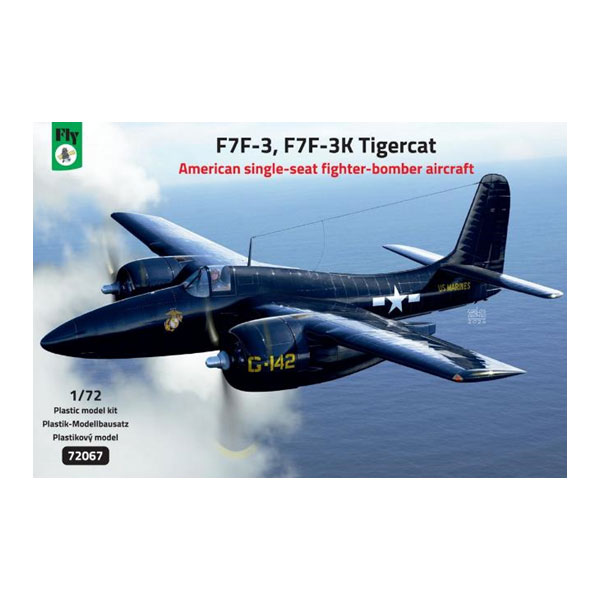 送料無料◆フライ 1/72 グラマン F7F-3/3K タイガーキャット 完全新金型 プラモデル FLX72067 （ZS163569）