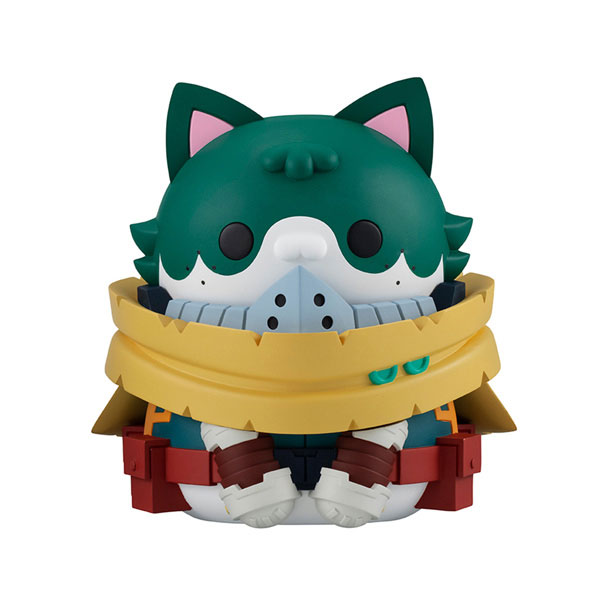 乐天商城 - MEGA CAT PROJECT 僕のヒーローアカデミア ニャンとも大きなヒロアカニャンコ (1) 緑谷出久 メガハウス フィギュア 【6月予約】
