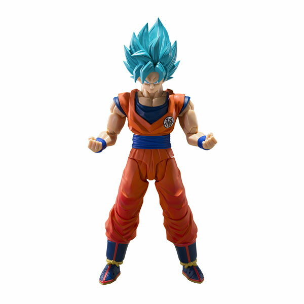 SHFiguarts 드래곤볼 슈퍼 초사이어인 갓 슈퍼 사이어인 손오공 (한계를 넘어 푸른 힘) 반다이 스피릿 피규어 [7월 예약]