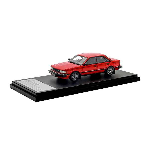 ハイストーリー 1/43 NISSAN BLUEBIRD 4DOOR HARDTOP TURBO SSS-S (1983) レッド ミニカー HS498RE 【未定予約】