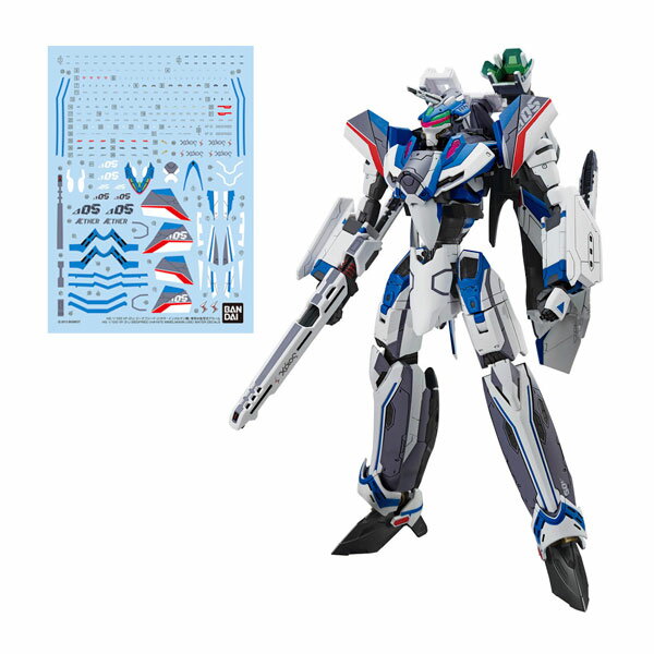 HG 1/100 マクロスΔ VF-31J ジークフリード (ハヤテ インメルマン機) プラモデル＋専用水転写式デカール セット販売 バンダイスピリッツ （ZP165043）