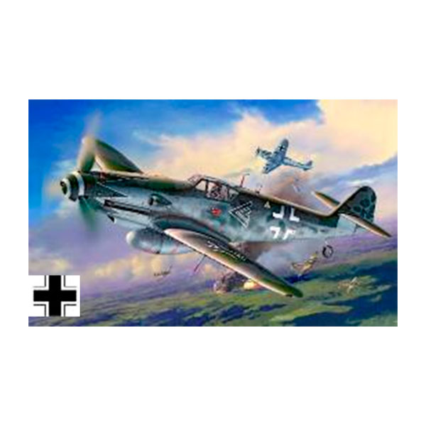 ドイツレベル 1/32 メッサーシュミット Bf109G-10 ‘Erla’ プラモデル 03752 （ZS165653）