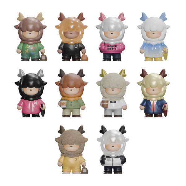 送料無料◆Mellu ザ・エゴ・ヴェセルシリーズ トレーディングフィギュア タイプB (1BOX) RUISO COSMO 【1月予約】