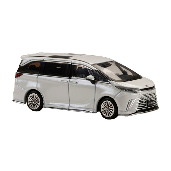 ホビージャパン 1/64 レクサス LM カスタムバージョン 6 シーター 500h (RHD) / ブラックインテリア ソニッククォーツ ミニカー HJ645076BW 【5月予約】
