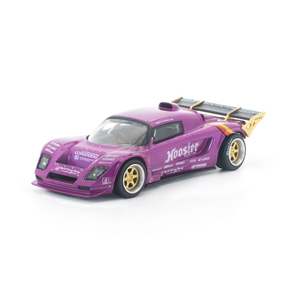 POP RACE 1/64 パンデム ロータス エリーゼ (パープル) ミニカー PR640448 【7月予約】