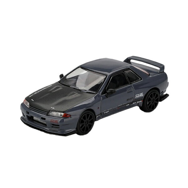 MINI-GT 1/64 Nissan スカイライン GT-R VR32 Top Secret ステルスグレー (右ハンドル) ミニカー MGT01187-R 【4月予約】