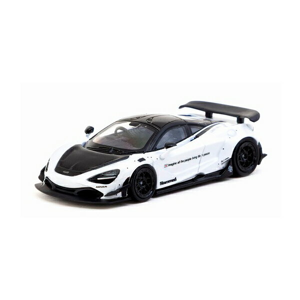 発売予定日2026年5月⇒入荷日未定メーカーターマック登場作品---商品詳細ターマックワークスより“COLLAB64”シリーズから1/64スケールで“LB-WORKS 720S White”が登場！原型製作---サイズ1/64スケール商品仕様ダイキャスト製 塗装済み完成品 ミニカーパッケージ---備考※商品の画像は試作品、実機・実車、イメージCGなどを内容の補助的説明として掲載いたしておりますので、実際の商品と異なる場合が御座います。個数制限お1人様2個まで■ ご予約商品全般に関するご注意当店では十分な数量を発注したうえでご予約を承っておりますが、生産上の都合などにより、入荷直前で数量を調整されてしまう場合が稀に御座います。その場合メールでご連絡のうえ、原則ご注文先着順でのご提供となります。また、複数個のご注文を減数させて頂いたり、ご注文自体を取り消しとさせて頂く場合が御座います。予めご了承頂けますようお願い致します。※2019年4月1日より、ご予約商品はお支払い方法に関わらず単体のみでの受付となります。上記日時以降にご予約商品を複数同時にご注文された場合、自動的にキャンセル処理が行われますのでご注意下さい。2019年3月31日以前にご注文の場合、同梱・分割につきましては以下からご確認下さい。ご注文管理システム概要※商品の大幅な延期についてメーカーの都合により発売の大幅な遅れが発生する可能性がございます。発売延期発生から1年以上情報が途絶えたものは、当店の判断で受注を一旦白紙とさせて頂く場合が御座います。正確な情報が入り次第、改めて受注を取り直し致します。また、2019年4月1日より、注文日より1年以上経過したご注文は、システム上強制キャンセルされることとなりました。予めご了承下さい。※ご予約商品のキャンセルについてご注文のキャンセルは発売延期時等も含み原則不可となりますので、十分ご検討の上お申し込み下さい。代金引換発送後の受け取り拒否などは、往復分の送料等諸経費をご請求させて頂きます。尚、複数個（2個以上）のご注文、海外メーカーの商品、1万円を超える高額商品のご注文はキャンセルを一切承る事が出来ませんので、十分ご検討のうえご注文下さい。また、キャンセル履歴のある方のご注文は、当店の判断でご注文をお断りさせて頂く場合が御座いますので予めご了承下さい。※商品の発送時期について◎ ご予約商品は入荷翌営業日より発送されます。営業日に付きましては、トップページのカレンダーをご確認下さい。入荷日が週末にあたる場合は、翌週の発送になります。お急ぎの発送に対応出来ない場合が御座いますので予めご了承下さい。※長期のお取り置きはしておりません。※当社が運営する他店舗でのご注文とはおまとめが出来ません。※お引越しや長期出張の際は事前にメールでご連絡下さい。※ラッピングサービス、海外発送は行っておりませんので予めご了承下さい。JAN CODE：6972158316194