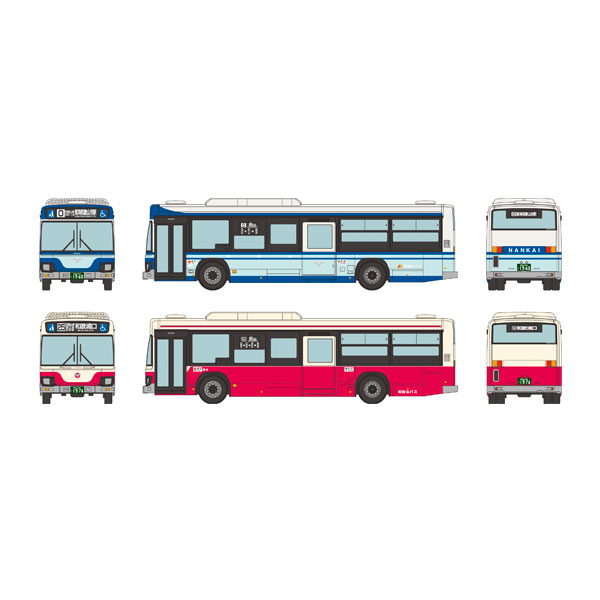 338437 トミーテック ザ・バスコレクション 和歌山バス創業50周年記念 復刻デザインバス 2台セット 1/150(Nゲージサイズ) 鉄道模型 【5月予約】