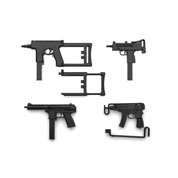 発売予定日2026年4月予定メーカートミーテック登場作品---商品詳細コンパクトサイズのサブマシンガンをセット化した製品です。IDWタイプとVz61スコーピオンタイプは、ストックの長短を選択可能としました。(なお、今作では組み立て易さを考慮し、マガジンと本体を分割せずワンパーツ化しています)原型製作---サイズ1/12スケール商品仕様プラスチックモデルパッケージ---備考※組み立て・塗装の必要なプラモデルです。完成品ではございませんのでご注意ください。※商品の画像は試作品、実機・実車、イメージCGなどを内容の補助的説明として掲載いたしておりますので、実際の商品と異なる場合が御座います。個数制限お1人様3個まで■ ご予約商品全般に関するご注意当店では十分な数量を発注したうえでご予約を承っておりますが、生産上の都合などにより、入荷直前で数量を調整されてしまう場合が稀に御座います。その場合メールでご連絡のうえ、原則ご注文先着順でのご提供となります。また、複数個のご注文を減数させて頂いたり、ご注文自体を取り消しとさせて頂く場合が御座います。予めご了承頂けますようお願い致します。※2019年4月1日より、ご予約商品はお支払い方法に関わらず単体のみでの受付となります。上記日時以降にご予約商品を複数同時にご注文された場合、自動的にキャンセル処理が行われますのでご注意下さい。2019年3月31日以前にご注文の場合、同梱・分割につきましては以下からご確認下さい。ご注文管理システム概要※商品の大幅な延期についてメーカーの都合により発売の大幅な遅れが発生する可能性がございます。発売延期発生から1年以上情報が途絶えたものは、当店の判断で受注を一旦白紙とさせて頂く場合が御座います。正確な情報が入り次第、改めて受注を取り直し致します。また、2019年4月1日より、注文日より1年以上経過したご注文は、システム上強制キャンセルされることとなりました。予めご了承下さい。※ご予約商品のキャンセルについてご注文のキャンセルは発売延期時等も含み原則不可となりますので、十分ご検討の上お申し込み下さい。代金引換発送後の受け取り拒否などは、往復分の送料等諸経費をご請求させて頂きます。尚、複数個（2個以上）のご注文、海外メーカーの商品、1万円を超える高額商品のご注文はキャンセルを一切承る事が出来ませんので、十分ご検討のうえご注文下さい。また、キャンセル履歴のある方のご注文は、当店の判断でご注文をお断りさせて頂く場合が御座いますので予めご了承下さい。※商品の発送時期について◎ ご予約商品は入荷翌営業日より発送されます。営業日に付きましては、トップページのカレンダーをご確認下さい。入荷日が週末にあたる場合は、翌週の発送になります。お急ぎの発送に対応出来ない場合が御座いますので予めご了承下さい。※長期のお取り置きはしておりません。※当社が運営する他店舗でのご注文とはおまとめが出来ません。※お引越しや長期出張の際は事前にメールでご連絡下さい。※ラッピングサービス、海外発送は行っておりませんので予めご了承下さい。JAN CODE：4543736307488