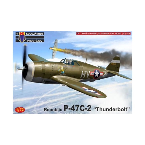 乐天商城 - KPモデル 1/72 P-47C-2 サンダーボルト 完全新金型 プラモデル KPM0512 （ZS167043）