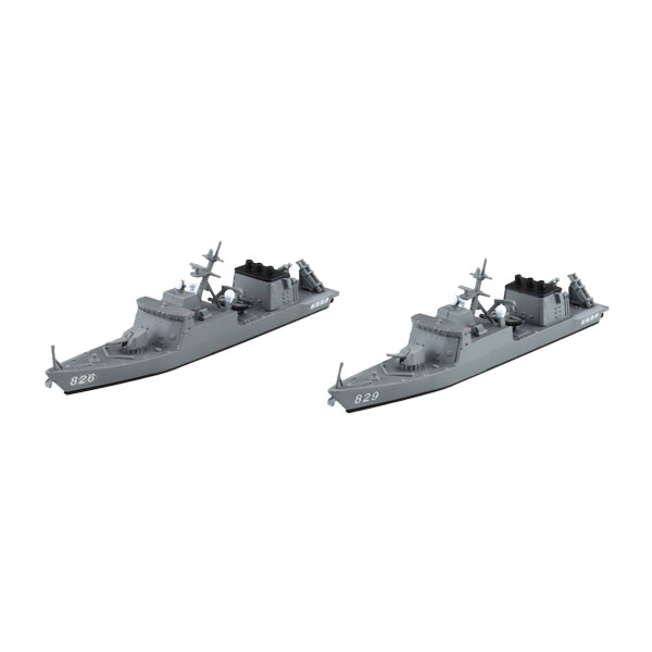 乐天商城 - アオシマ 1/700 ウォーターライン No.18 海上自衛隊 ミサイル艇 おおたか/しらたか プラモデル 【5月予約】
