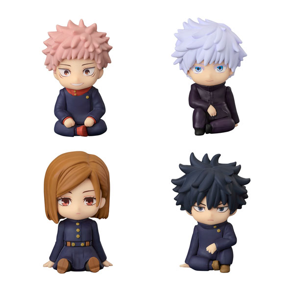送料無料◆ねんどろいどぷらす TVアニメ『呪術廻戦』 らばーますこっと 4種セット (虎杖悠仁/伏黒恵/釘..