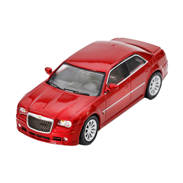 ダイキャストチーム 1/64 クライスラー・300C (LHD) レッド ミニカー LL-056-283 【4月予約】