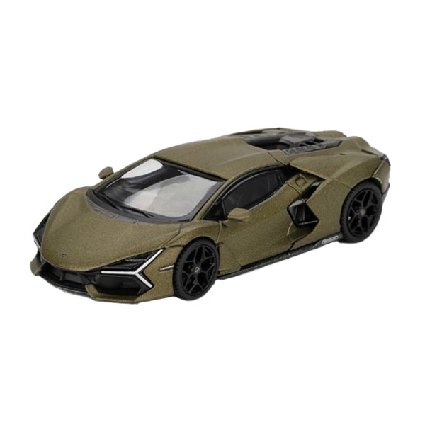 MINI-GT 1/64 ランボルギーニ レヴエルト Verde Gea Matte (左ハンドル) ミニカー MGT01136-L 【6月予約】