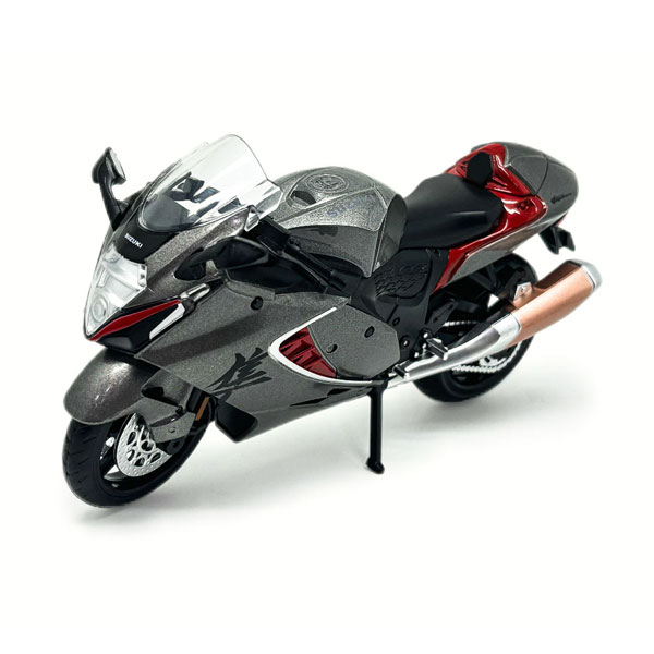 童友社 1/12 Suzuki Hayabusa 2024 (グレー) 塗装済み完成品 ダイキャストモーターサイクル 【4月予約】