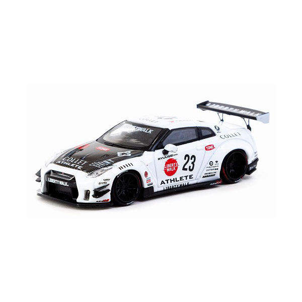 ターマック 1/64 LBワークス 日産・GT-R R35 type2 (ホワイト) リバティーウォーク 新金型 オイル缶パッケージ ミニカー T64-090-WH 【未定予約】