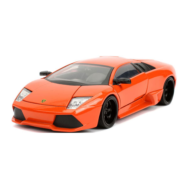 送料無料◆再販 Jada Toys ワイルド・スピードシリーズ 1/24 F＆F ランボルギーニ ムルシエラゴ “ローマン・ピアース” (オレンジ) ダイキャストモデル ミニカー JADA30765 【3月予約】