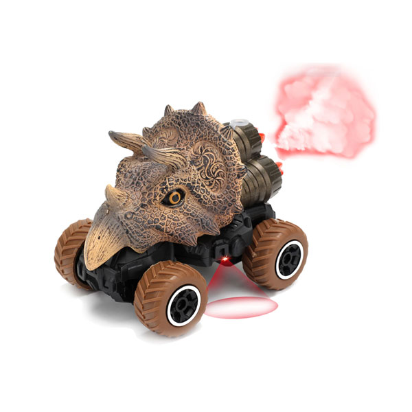 発売予定日2026年2月予定メーカー童友社登場作品---商品詳細水を入れてミストを噴射！アニマルの頭が付いた個性的なRCカーが新登場します。種類は全4種をご用意。前進後退、右左折の簡単操作に加え、ミストを出しながら走行！小さなお子様にもお楽...