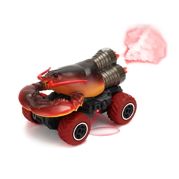 発売予定日2026年2月予定メーカー童友社登場作品---商品詳細水を入れてミストを噴射！アニマルの頭が付いた個性的なRCカーが新登場します。種類は全4種をご用意。前進後退、右左折の簡単操作に加え、ミストを出しながら走行！小さなお子様にもお楽...