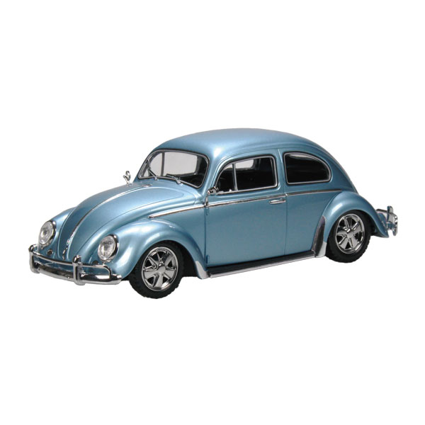 乐天商城 - アオシマ 楽プラ 1/32 フォルクスワーゲン ビートル カスタム (ストラトシルバー) プラモデル スナップキット 20CU-SS 【5月予約】