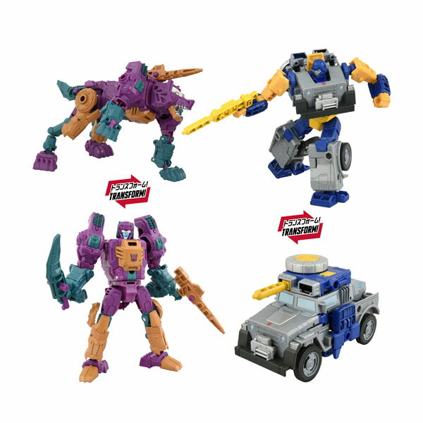 送料無料◆トランスフォーマー エイジ・オブ・ザ・プライム AOTP-EX カーニバック VS フィジットロン T-SPARK ZONE 流通限定商品 タカラトミー T-SPARK （ZE171388）